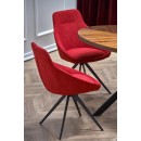 Стол обеденный HALMAR LOCARNO ореховый/черный 170/90